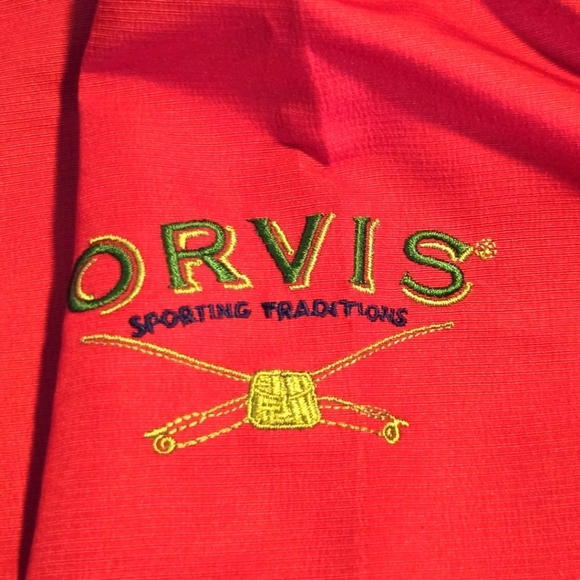 Vintage Orvis Mens 90s Outdoor Sporting Half Zip Mesh Lined Pullover Jacket XL - Picture 4 of 9